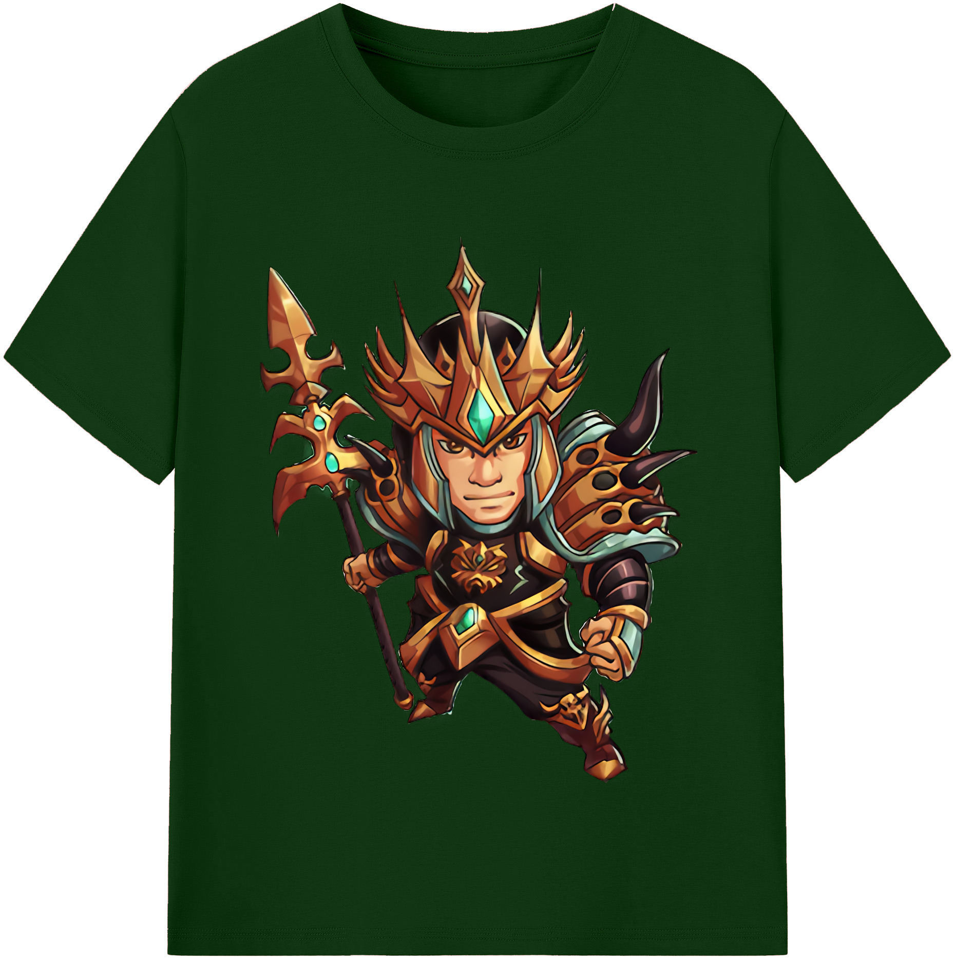 リーグ・オブ・レジェンド League of Legends LOL 綿100％半袖Tシャツ（フロントプリント）
